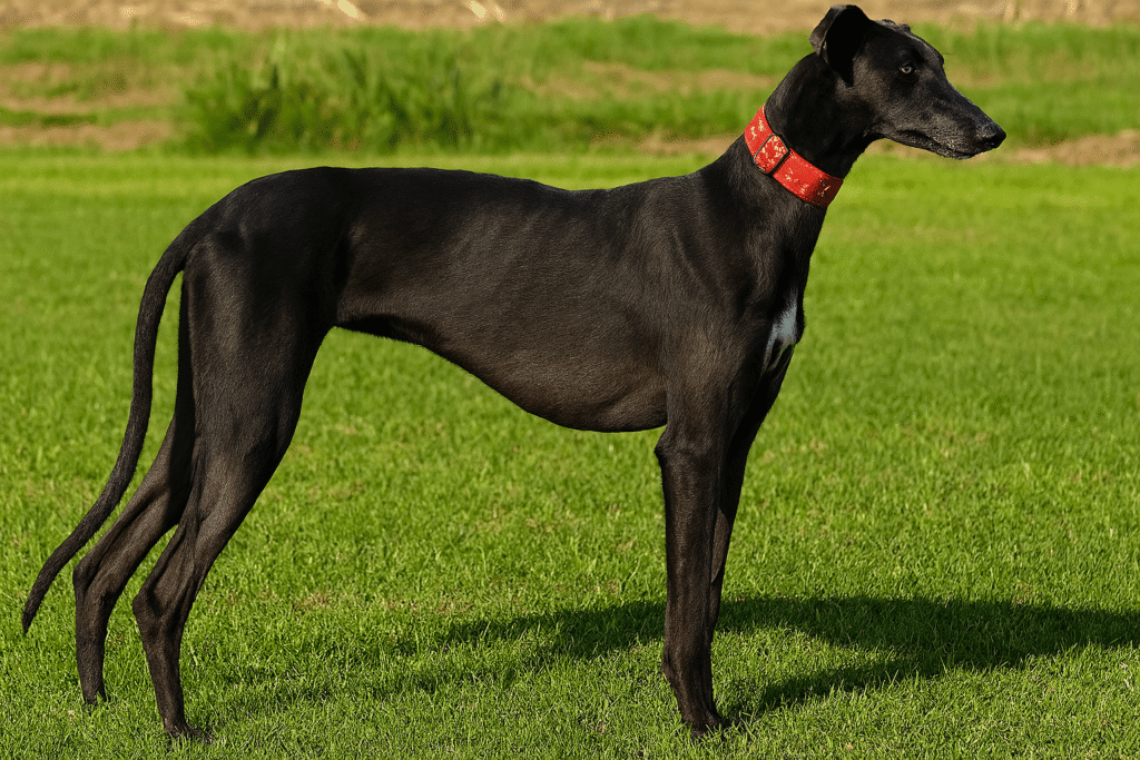 chiens au long museau : Greyhound noir