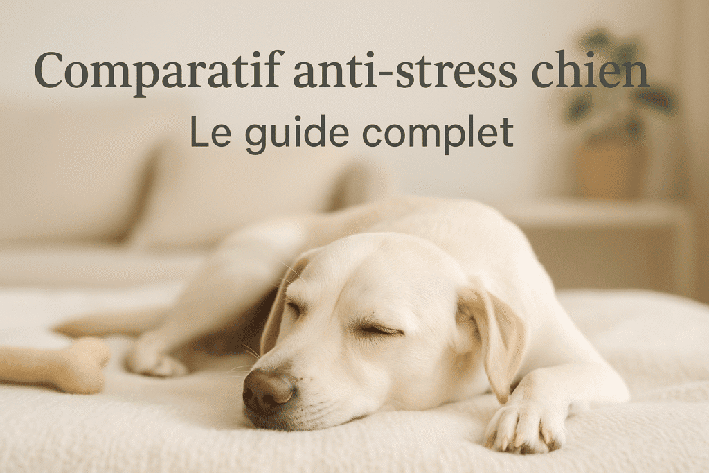 Meilleur anti-stress pour chien
