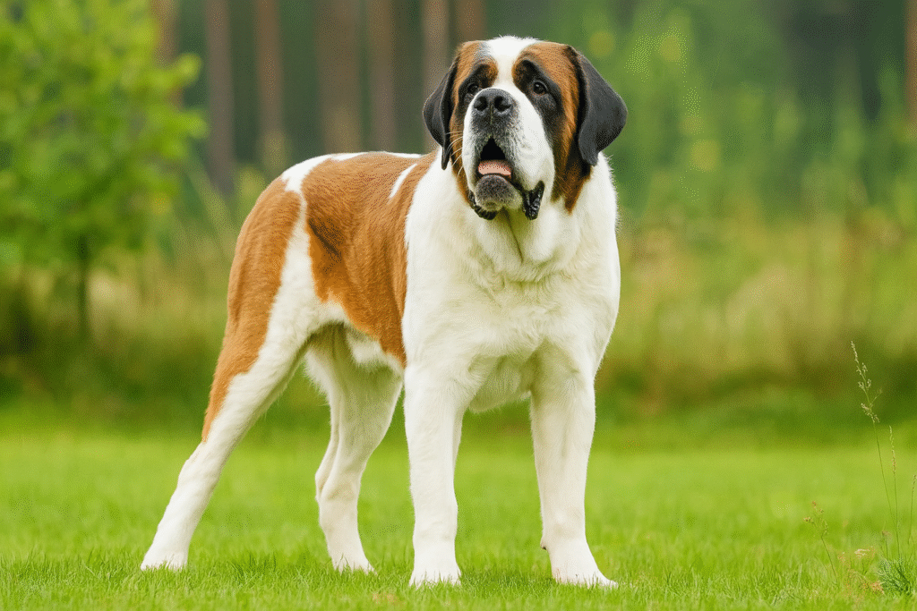 Gros chien Saint-Bernard